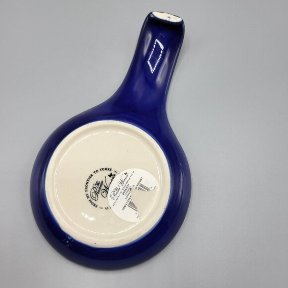 The Pioneer Woman Stoneware Spoon Rest Spring Bouquet Floral Design Blue Red - Picture 4 of 8